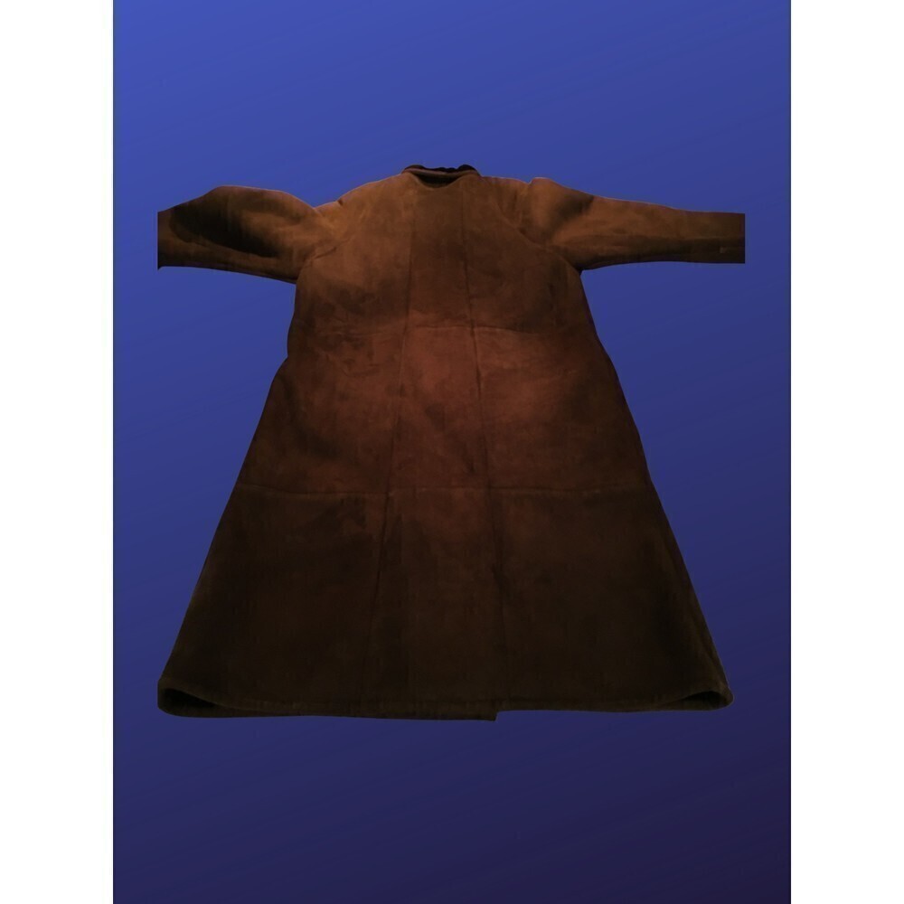 Searle-blatt Full Length SUEDE/SHEARLING Coat, Size Large, Pre-owned Vintage,EUC - Picture 9 of 12